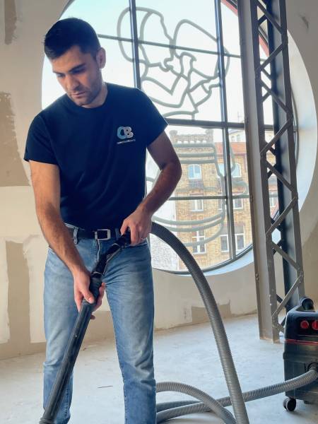 Remise en état d'un chantier d'une célèbre brasserie à Schiltigheim.