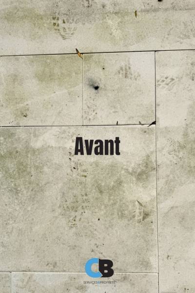 Avant intervention de CB Services