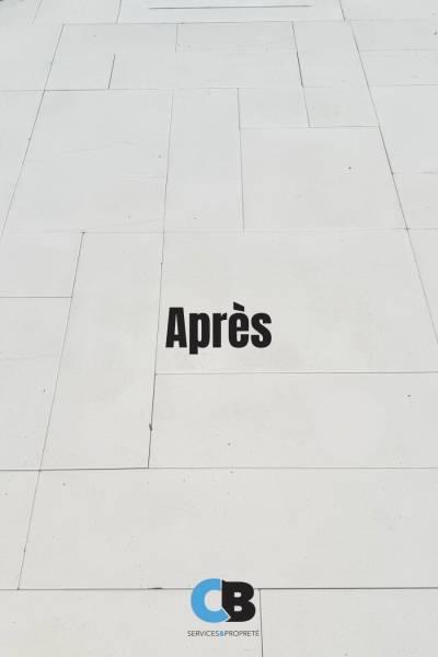 Après intervention de CB Services