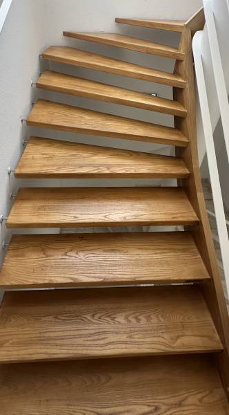 Escalier après intervention